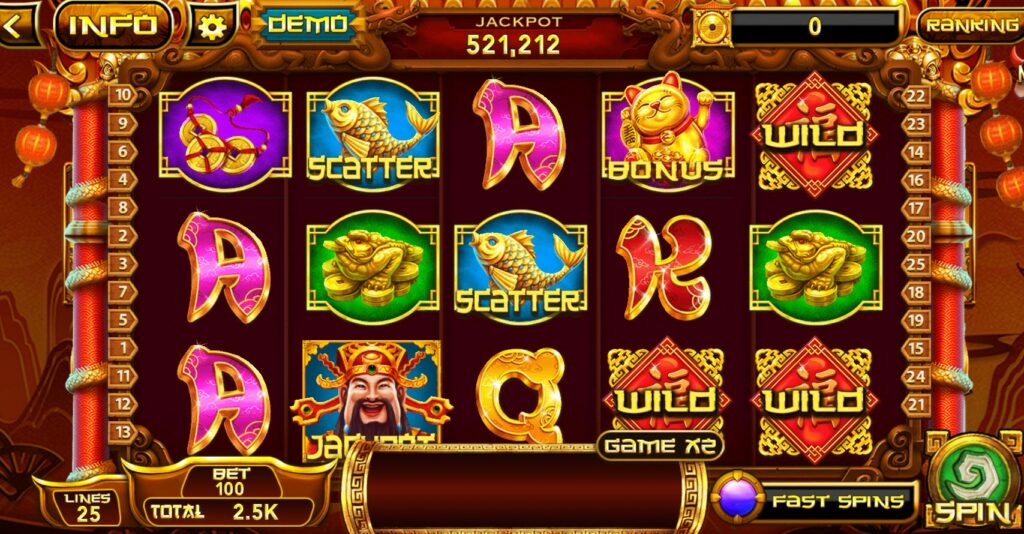 Game slots thần tài đặc sắc tại Gemwin